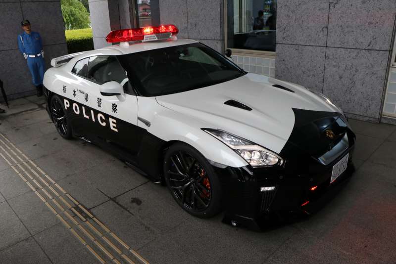 Nissan捐贈 R35 Gt R 作為警用巡邏車這是日本史上最強警車